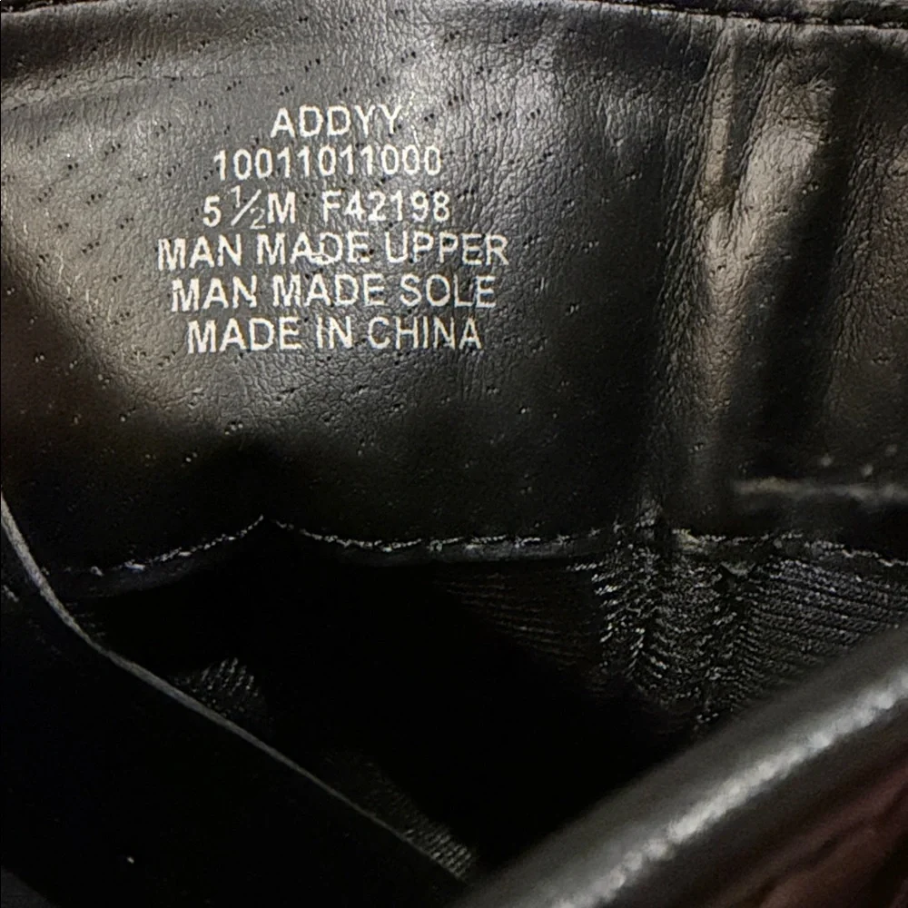 Style & Co Addyy Dress Zipper Boots in Smooth Black, Size 5.5, NEW in Box